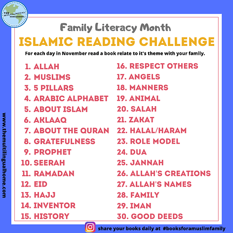 Islamic Reading Challenge