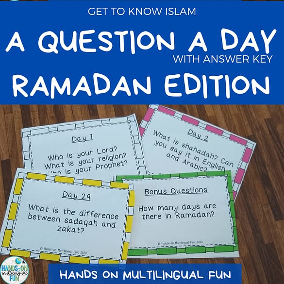 A questions a day Ramadan Edition