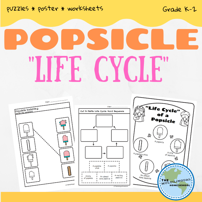Popsicle Life Cycle Unit